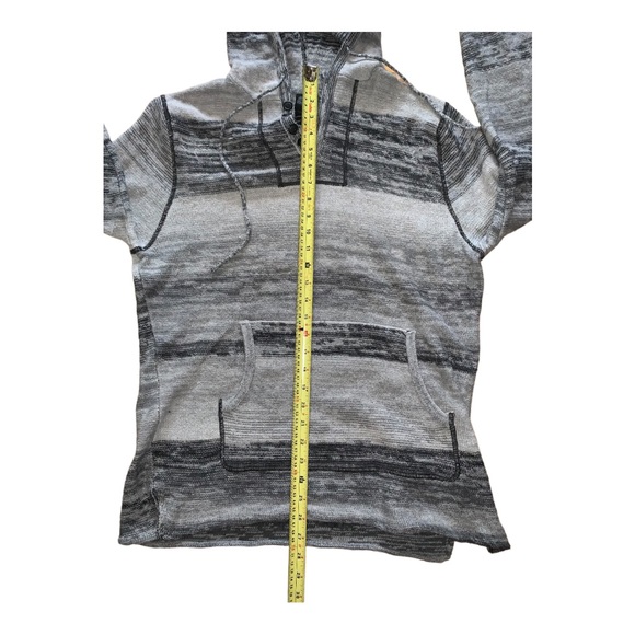 DJAB men’s hoddie 100% cotton grey pull over sweater with hood Large - Picture 6 of 7